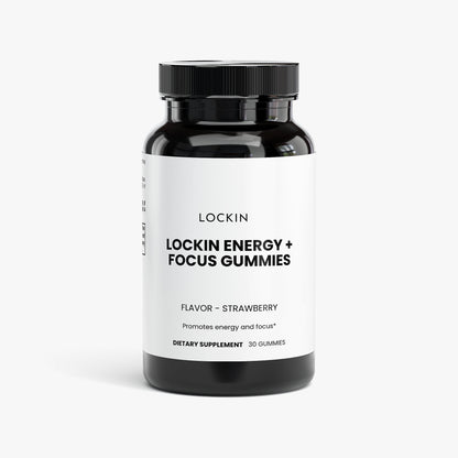 LOCKIN ENERGY + FOCUS GUMMIES