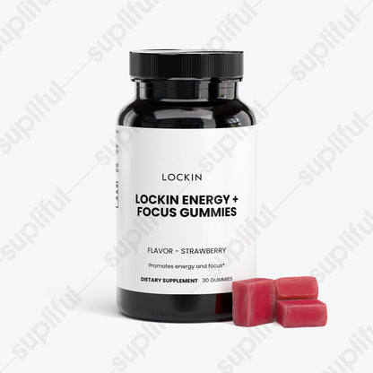 LOCKIN ENERGY + FOCUS GUMMIES
